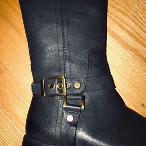 Women’s Franco Sarto Leather Riding Boots.